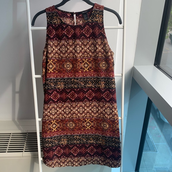 Batik Pattern Shift Dress Size XS - Picture 1 of 4